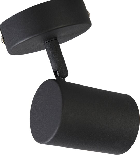 Spot inteligent negru incl. WiFi GU10 reglabil - Jeana