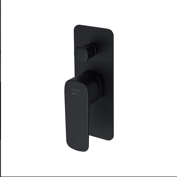 Cersanit Larga, baterie baie - dus ascunsa + Box, negru mat, S951-373