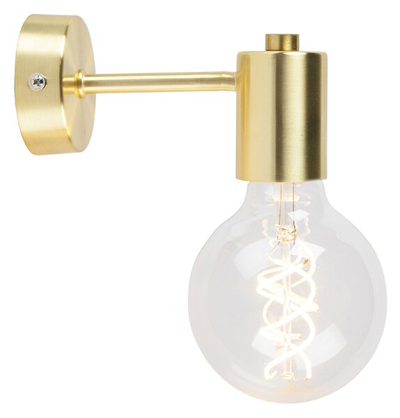 Aplică de perete inteligentă Art Deco aurie cu bec G95 WiFi - Facil