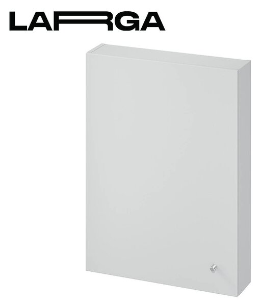 Cersanit Larga, dulap suspendat 80x60x14 cm, gri mat, S932-006