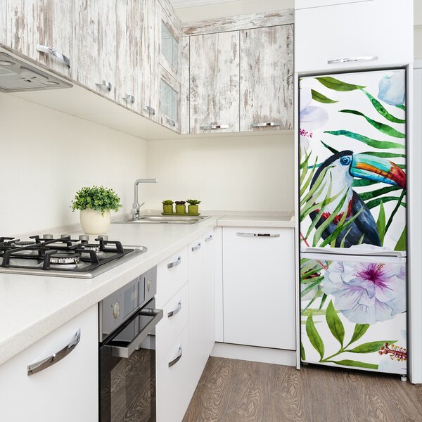 Autocolant pe frigider model Hawaii