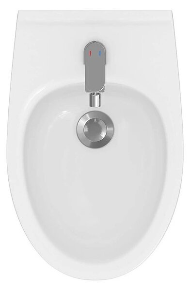 Cersanit Moduo CleanOn - bideu suspendat, alb, K116-026
