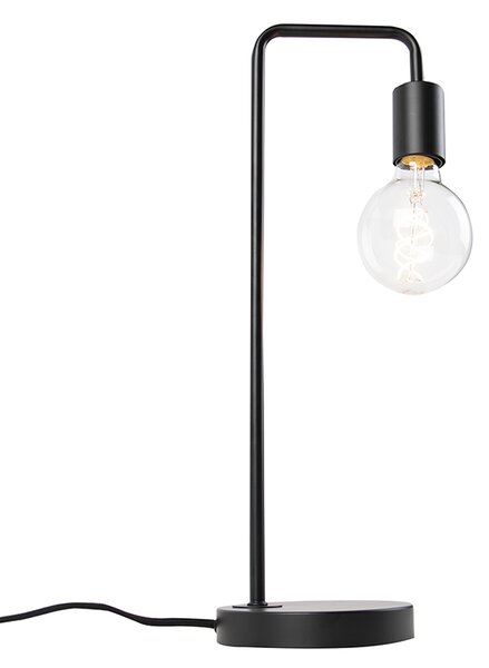 Lampă de masă modernă neagră - Facil
