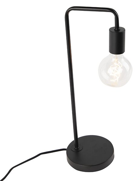 Lampă de masă modernă neagră - Facil