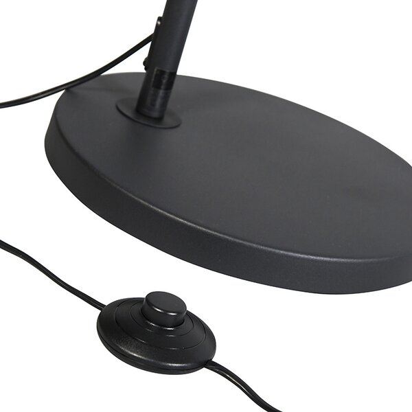 Lampă arcuită inteligentă modernă neagră, inclusiv Wi-Fi A60 - Arc Basic