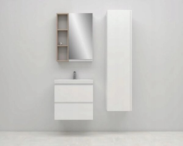 Cersanit Moduo Slim, lavoar suspendat 50cm, alb lucios, S929-006