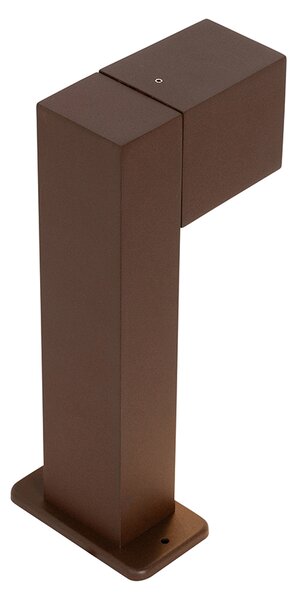 Lampă inteligentă de exterior, de podea, maro rugină, 30 cm, IP44, incl. WiFi GU10 - Baleno
