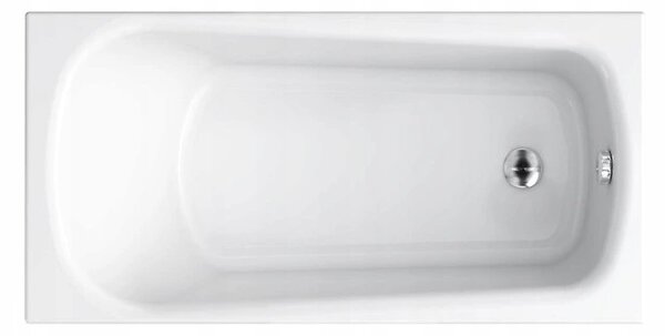 Cersanit Nao, cada acril 140x70cm + picioare, alb, S301-247