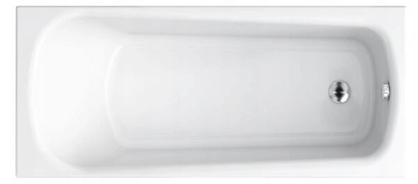 Cersanit Nao, cada acril 160x70cm + picioare, alb, S301-243