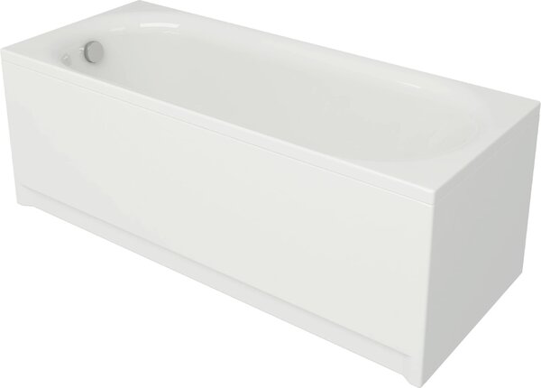 Cersanit Octavia, cada acril 170x70cm + picioare, alb, S301-253