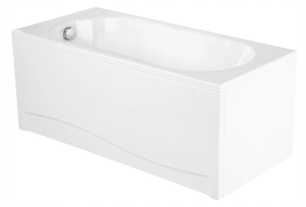 Cersanit Nike, cada acril 150x70cm + picioare, alb, S301-246