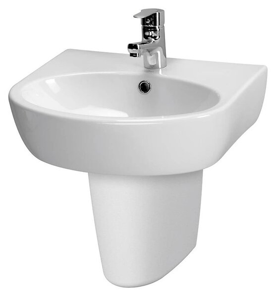 Cersanit Parva, lavoar suspendat 50x40 cm, alb, K27-030