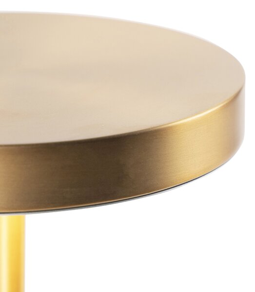 Lampă de masă modernă bronz cu LED inclus - Disco