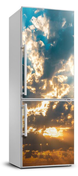 Autocolant frigider acasă Nori pe cer