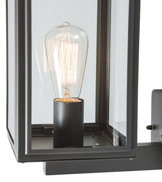 Lampă de perete industrială gri IP44 - Sutton Up