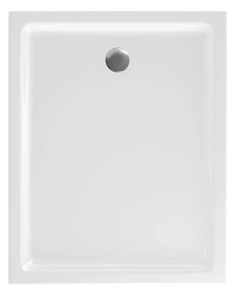 Cadă de duș Cersanit TAKO 100x80x4 cm, dreptunghiulară, albă, S204-019