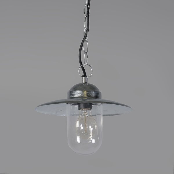 Lampă suspendată industrială zinc IP44 - Munich