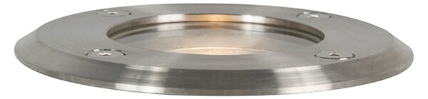 Spot de sol exterior din oțel 11 cm IP67 - Basic Round