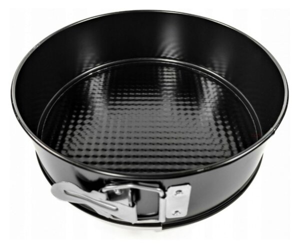 Forma tort 21cm, baza detasabila, invelis non-stick, negru, SNB