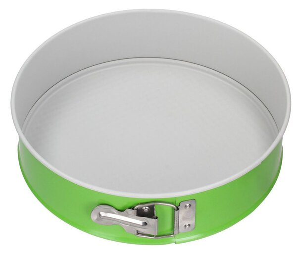 Forma tort 24cm, baza detasabila, invelis non-stick, verde, SNB