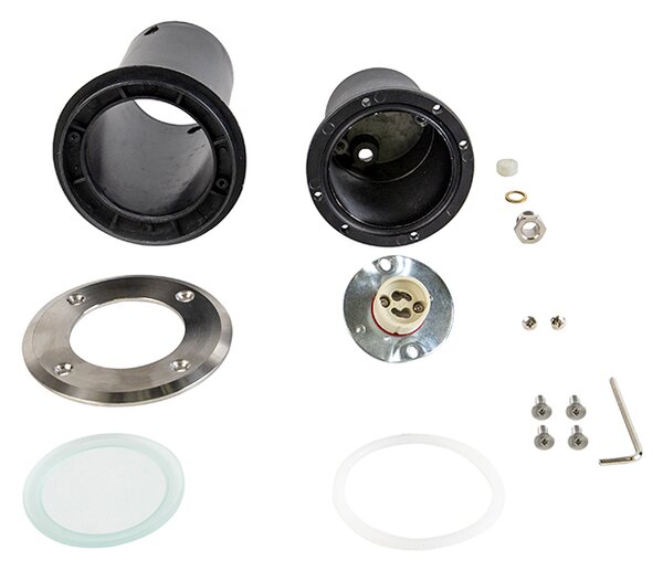 Spot de sol exterior din oțel 11 cm IP67 - Basic Round