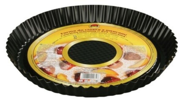 Forma copt tarta 27.5cm, invelis non-stick, negru, SNB