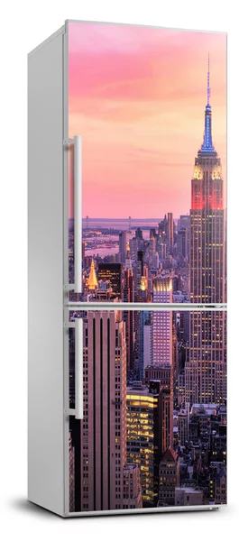 Autocolant pe frigider New York West