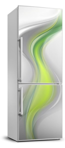 Foto Autocolant pentru piele al frigiderului valuri abstracte