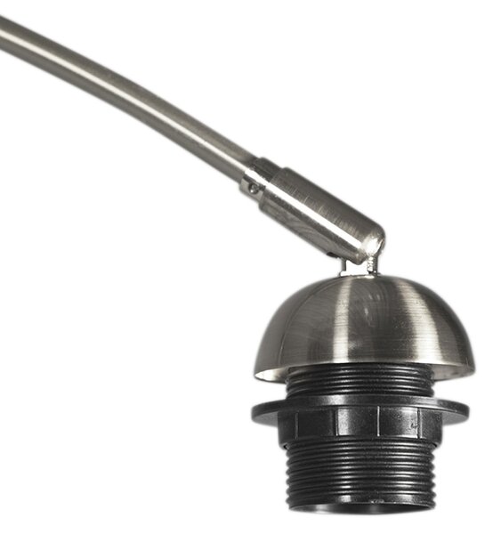 Lampa de perete moderna din otel fara abajur - Boog