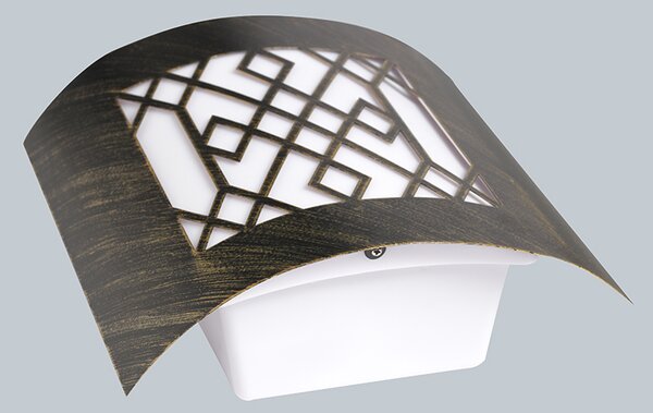 Lampă de perete exterioară modernă maro ruginiu IP44 - Emmerald Classic