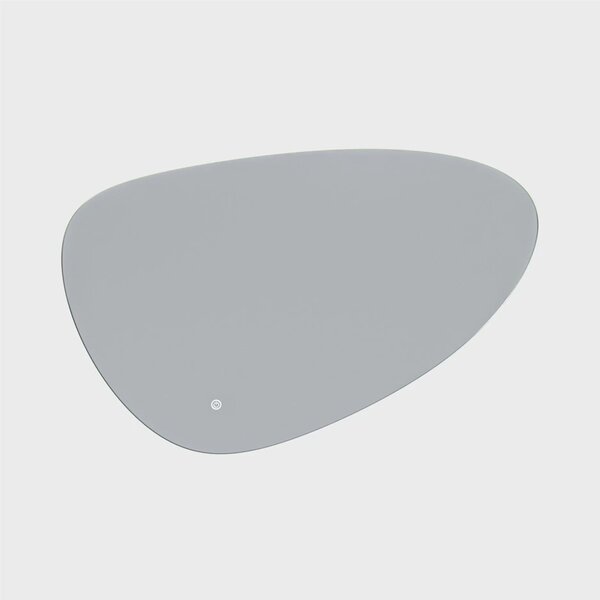 Erga Amelia, oglinda LED asimetrica 90x60 cm, 1955 lm, 6500K, retroiluminare, ERG-V01-407-9060-00