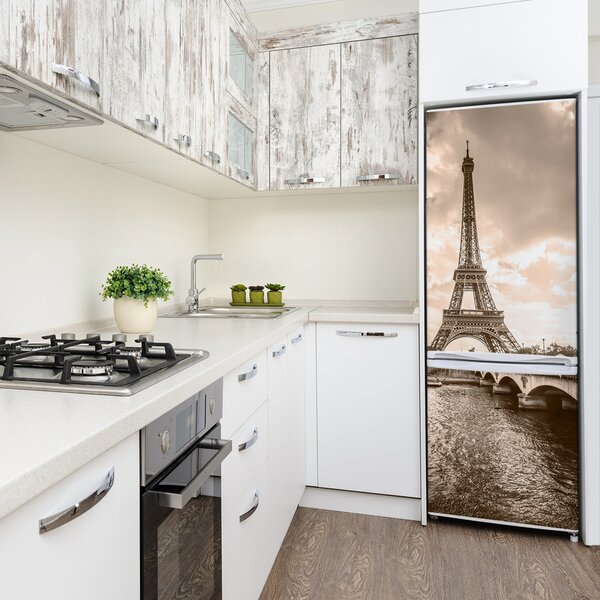 Autocolant pe frigider turnul Eiffel