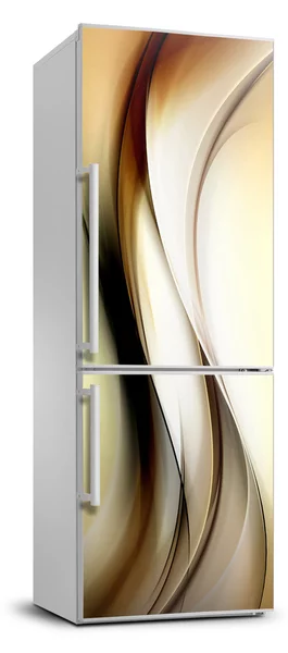 Autocolant pe frigider abstract