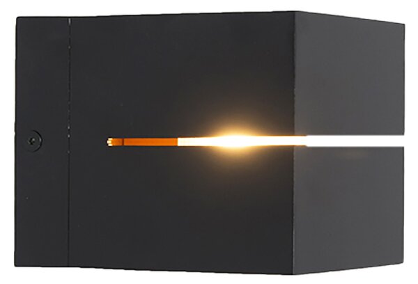 Aplică modernă neagră și aurie 9,7 cm - Transfer Groove