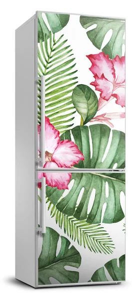 Autocolant frigider acasă model Hawaii