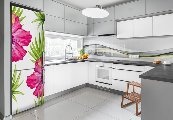 Autocolant pe frigider model Hawaii