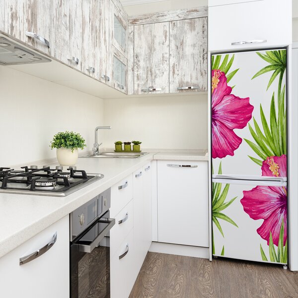 Autocolant pe frigider model Hawaii