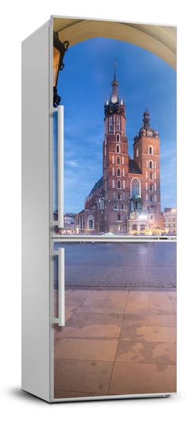 Autocolant pe frigider Cracovia, Polonia