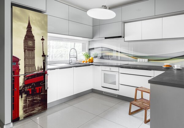 Foto Autocolant pentru piele al frigiderului Big Ben, Londra