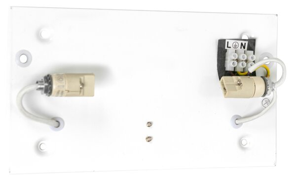 Set de 2 aplice moderne albe - Otan