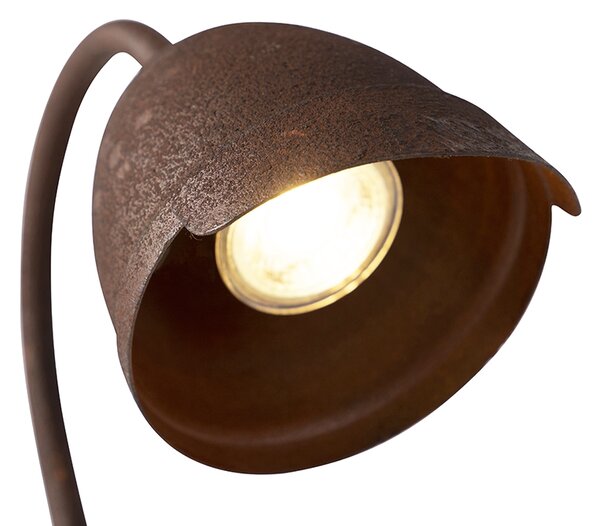 Lampă de masă rustică maro ruginiu - Rax