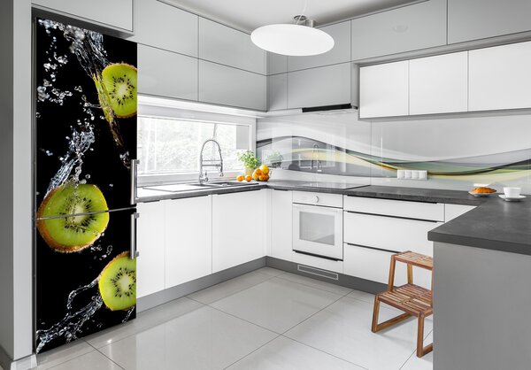 Foto Autocolant pentru piele al frigiderului kiwi