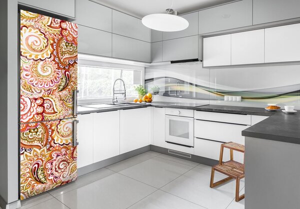 Autocolant pe frigider ornamente