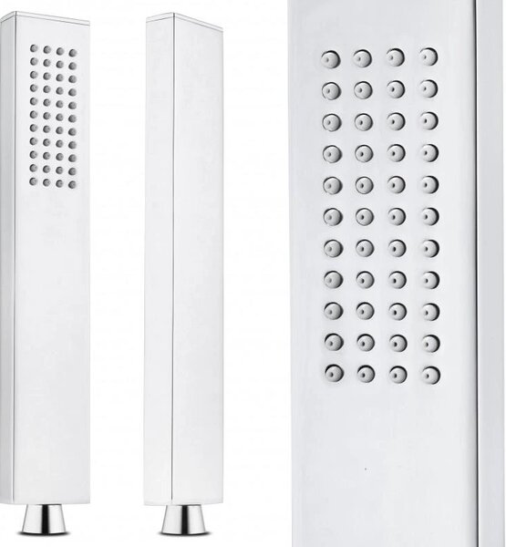 Erga Enzo, baterie pentru cadă de sine stătătoare h-1090, crom, ERG-YKA-BS.ENZO