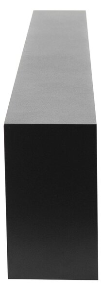 Aplică de perete alungită de design neagră 60 cm - Houx