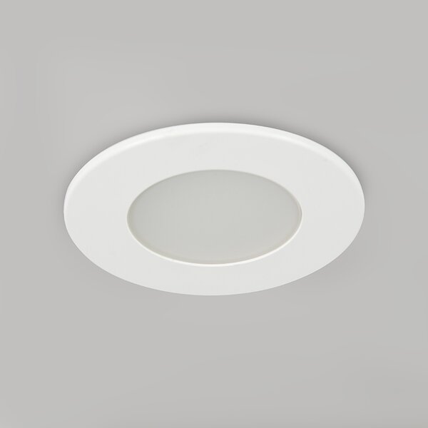 Set de 3 spoturi incastrate pentru baie rotunde LED 5W alb impermeabile - Blanca
