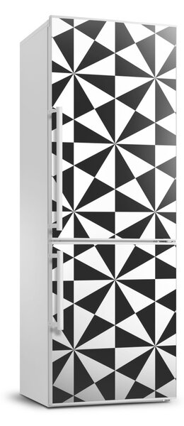 Autocolant frigider acasă fundal geometrică
