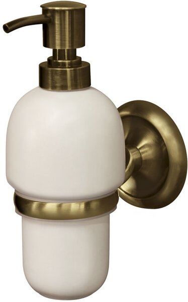 BISK Deco dozator săpun 250 ml ceramică-alamă 02213