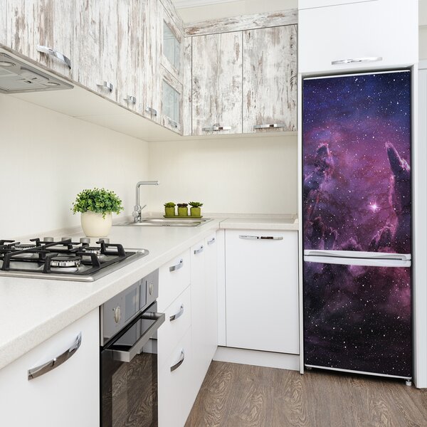 Autocolant pe frigider Nebuloasă