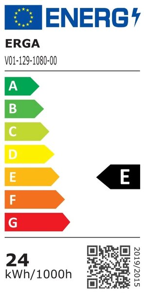Erga Isabella, oglinda LED 100x80cm, 2760 lm, 6500K, iluminare fata/spate, ERG-V01-129-1080-00